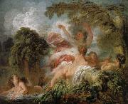 Jean Honore Fragonard Yu Nu map oil